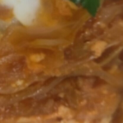 紅蓮華ちゃん✨カツ丼✨冷凍保存の玉ねぎ使って美味しかったです✨リピにポチ✨✨いつもありがとうございます( ≧∀≦)ノ